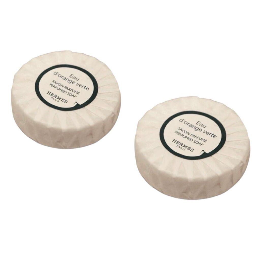 Hermes Eau D'Orange Verte Perfumed Soap (Set of 2) - Picture 6 of 16